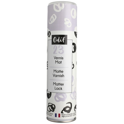 Vernice protettiva universale spray Odif n. 23 per tutti i supporti, opaca, 250 ml