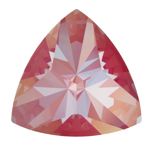 Cabochon triangolare Swarovski 4799 da 9 mm, Crystal Lotus Pink Delite x 1