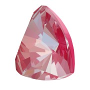 Cabochon triangolare Swarovski 4799 da 9 mm, Crystal Lotus Pink Delite x 1