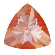Cabochon triangolare Swarovski 4799 da 9 mm, Crystal Orange Glow Delite x 1