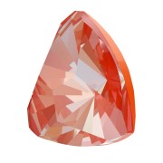 Cabochon triangolare Swarovski 4799 da 9 mm, Crystal Orange Glow Delite x 1