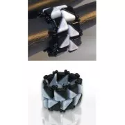 Tango 2-hole mm.6 Crystal x10g