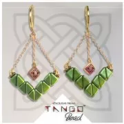 Tango 2-hole mm.6 Crystal x10g