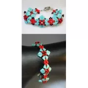 Tango 2-hole mm.6 Crystal x10g