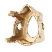 Montatura a artigli per cabochon PureCrystal 4320 6x4 mm - Dorata x1