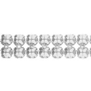 Swarovski Crystal Mesh 40001 a 2 file, 5,3 mm - Reinvented Caribbean Green, 5 cm