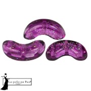 Arcos® di Puca® 5x10 mm - Trasparente con costellazione Ametista x10 g|raw }}