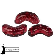 Arcos® di Puca® 5x10 mm - Trasparente con costellazione Garnet x10 g|raw }}