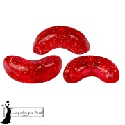 Arcos® di Puca® 5x10 mm - Trasparente con costellazione rossa x10 g|raw }}