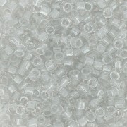 Miyuki Delica 11/0 DB0271 - Spkl Silver Gray Lined Crystal x 8g|raw }}