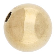 Perla rotonda da 14 mm - Acciaio inossidabile 303 Dorato x1