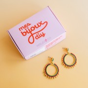 I miei gioielli fai da te - Kit per orecchini a forma di sole con perle Miyuki|raw }}