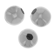 Perla rotonda da 4 mm - Acciaio inossidabile 303L x100
