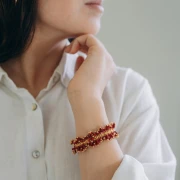 I miei gioielli fai da te - Kit per braccialetto Miyuki con frange