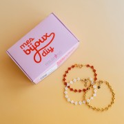 I miei gioielli fai da te - Kit per braccialetti con fiori Miyuki|raw }}