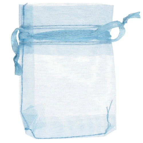 Sacchetti Organza mm. 50x70 Aquamarine x20