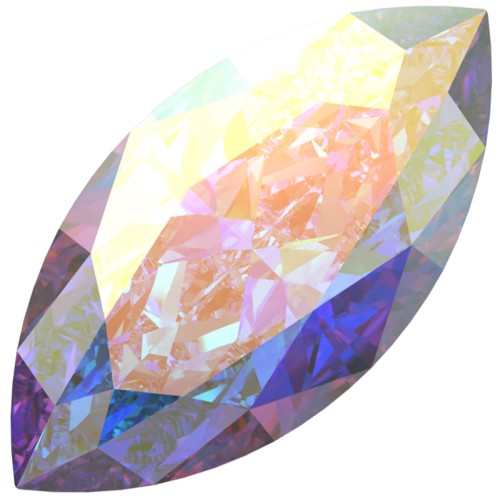 Navetta Swarovski 4210 10x5 mm - Crystal AB x1
