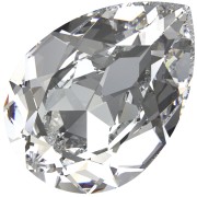 Cabochon Swarovski 4320 6x4 mm - Cristallo x1