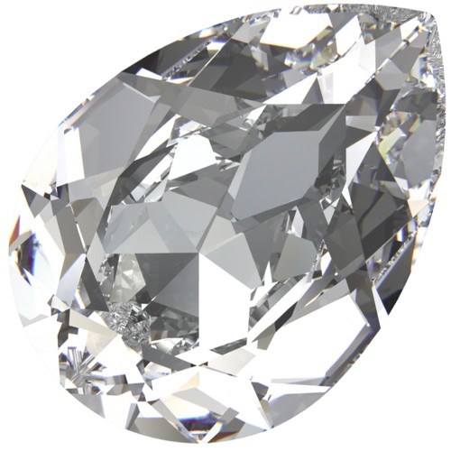 Cabochon Swarovski 4320 6x4 mm - Cristallo x1