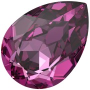 Cabochon Swarovski 4320 6x4 mm - Rosa scuro x1