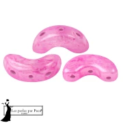 Perla in vetro Arcos® di Puca® 5x10 mm - Mishmash Rosa x10 g