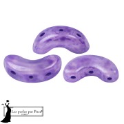 Perla in vetro Arcos® di Puca® 5x10 mm - Mishmash Viola x10 g