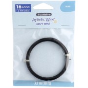 Filo di rame Artistic Wire 1,3 mm - Nero anti-ossidazione x3.1m