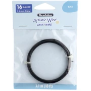 Filo di rame Artistic Wire 1,3 mm - Nero anti-ossidazione x3.1m