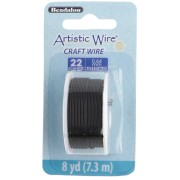 Filo di rame Artistic Wire 0,64 mm - Nero anti-ossidazione x7.3m