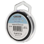 Filo di rame Artistic Wire 0,64 mm - Nero anti-ossidazione x13.7m