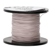 Filo di rame tondo 0,315 mm - Colore crema x70m