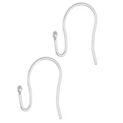 Orecchini a gancio da 15,5 mm - Argento 925 x2|raw }}