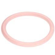 Rosa chiaro - Bracciale rigido sottile da 65 mm in resina traslucida - Rosa chiaro marmorizzato x1 Bracciale rigido sottile da 65 mm in resina traslucida - Rosa chiaro marmorizzato x1