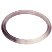 Vieux mauve - Bracciale rigido sottile da 65 mm in resina traslucida - Viola antico marmorizzato x1 Bracciale rigido sottile da 65 mm in resina traslucida - Viola antico marmorizzato x1