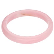 Rosa chiaro - Bracciale da 64 mm in resina traslucida - Rosa chiaro marmorizzato x1 Bracciale da 64 mm in resina traslucida - Rosa chiaro marmorizzato x1