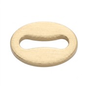 Ganci ovali 4x3,5 mm - Gold filled (oro laminato) x10