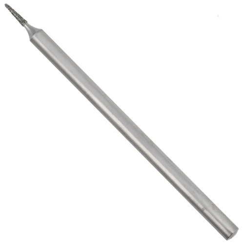 Punta diamantata a cono KOMET - Diametro 1 mm - Acciaio x1