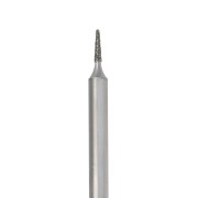 Punta diamantata a cono KOMET - Diametro 1 mm - Acciaio x1