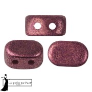 Perla in vetro Lipsi® di Puca® 4x6 mm - Bronze Light Plum x10g