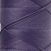 Filo piatto in poliestere cerato - Slam Cord per micro macramè 0,8 mm - Viola x 100 m