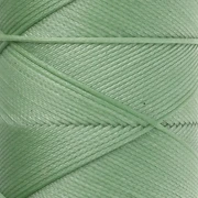 Filo piatto in poliestere cerato - Slam Cord per micro macramè 0,8 mm - Verde acqua x 100 m