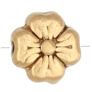 Oro 18 Carati - Perla a forma di fiore da 6 mm - Acciaio inossidabile 304 Dorato x1 Perla a forma di fiore da 6 mm - Acciaio inossidabile 304 Dorato x1