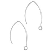 Ganci per orecchini da 26 mm - Acciaio inossidabile 304 x2