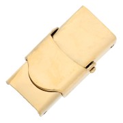 Chiusura per laccio da 10 mm - Acciaio inossidabile 304 Dorato x1