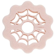 Tagliabiscotti a forma di ragnatela Halloween 20 mm - polimero biodegradabile beige x1