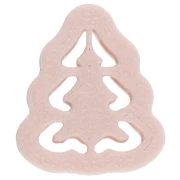 Tagliabiscotti a forma di albero di Natale 20x17 mm in polimero biodegradabile - Beige x1