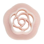 Mini stampino a forma di fiore da 10 mm in polimero biodegradabile - Beige x1