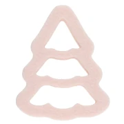 Tagliabiscotti a forma di albero di Natale 25x19 mm in polimero biodegradabile - Beige x1
