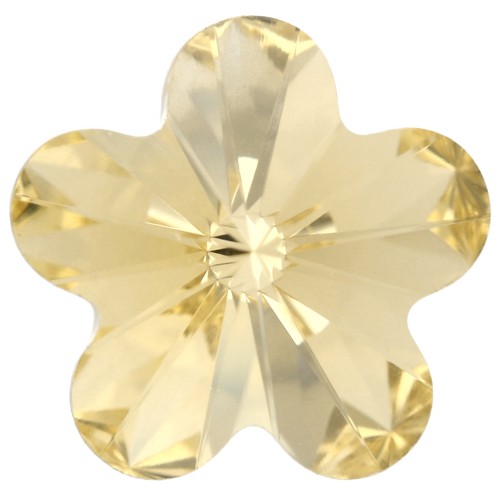 Cabochon a forma di fiore Swarovski 4744 10 mm - Reinvented Dark Jonquil x1