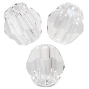 Perla rotonda Swarovski 5000 da 3 mm - Crystal Diamond Touch Light x20